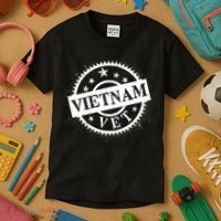Vietnam Vet Stamp Kids T-Shirt thumb 3