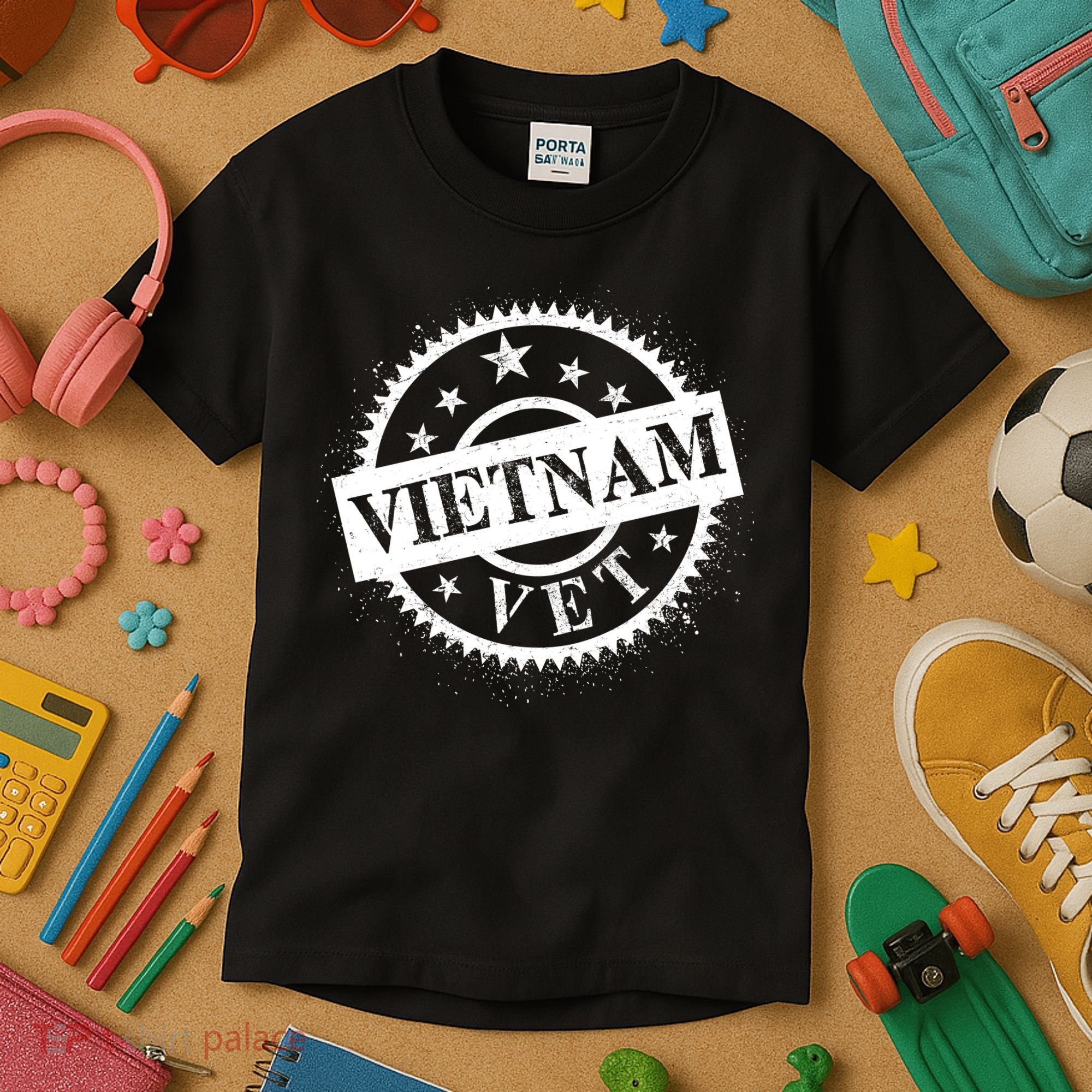 Vietnam Vet Stamp Kids T-Shirt