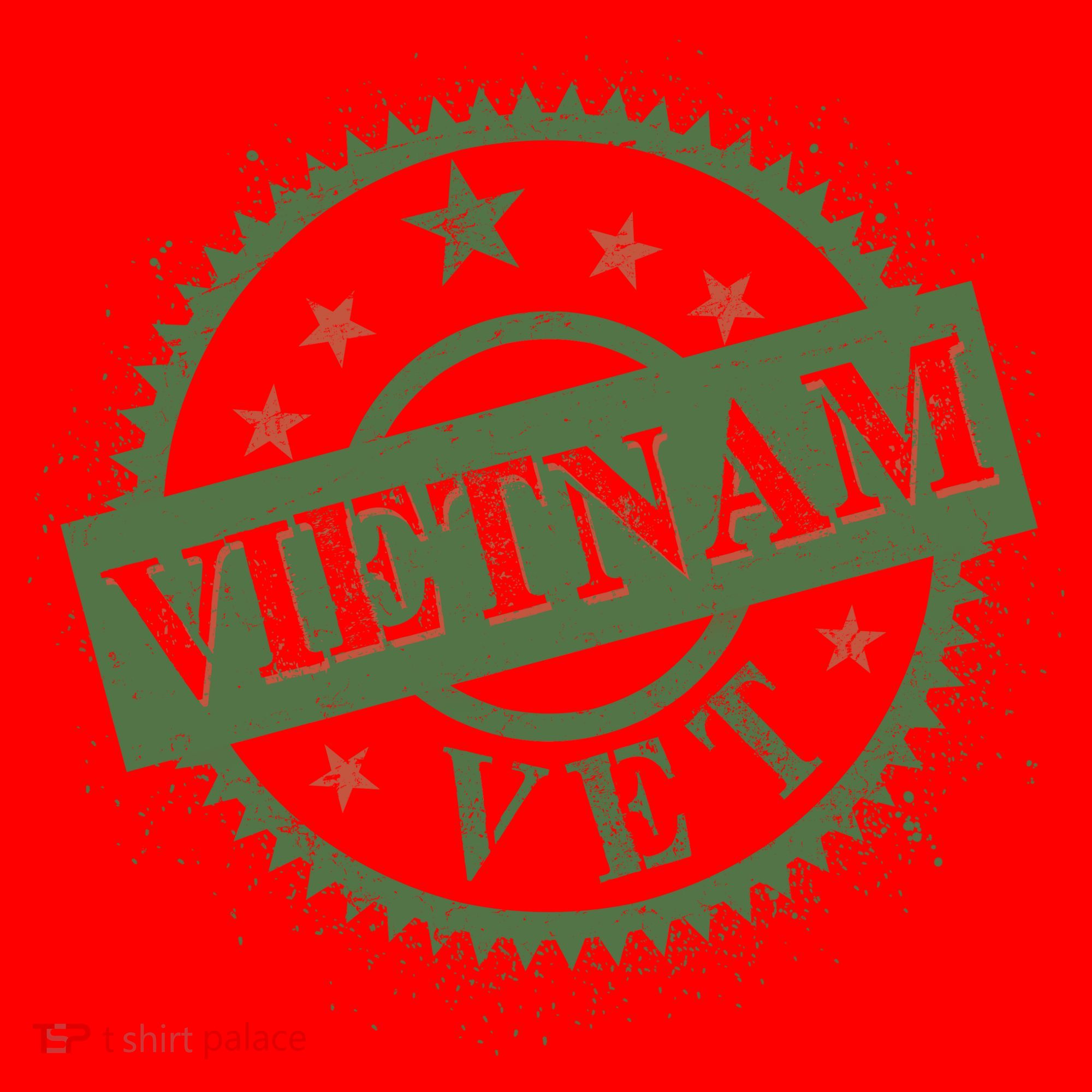 Vietnam Vet Stamp Santa Hat