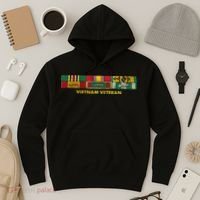Vietnam Veteran Emblem Hoodie thumb 3