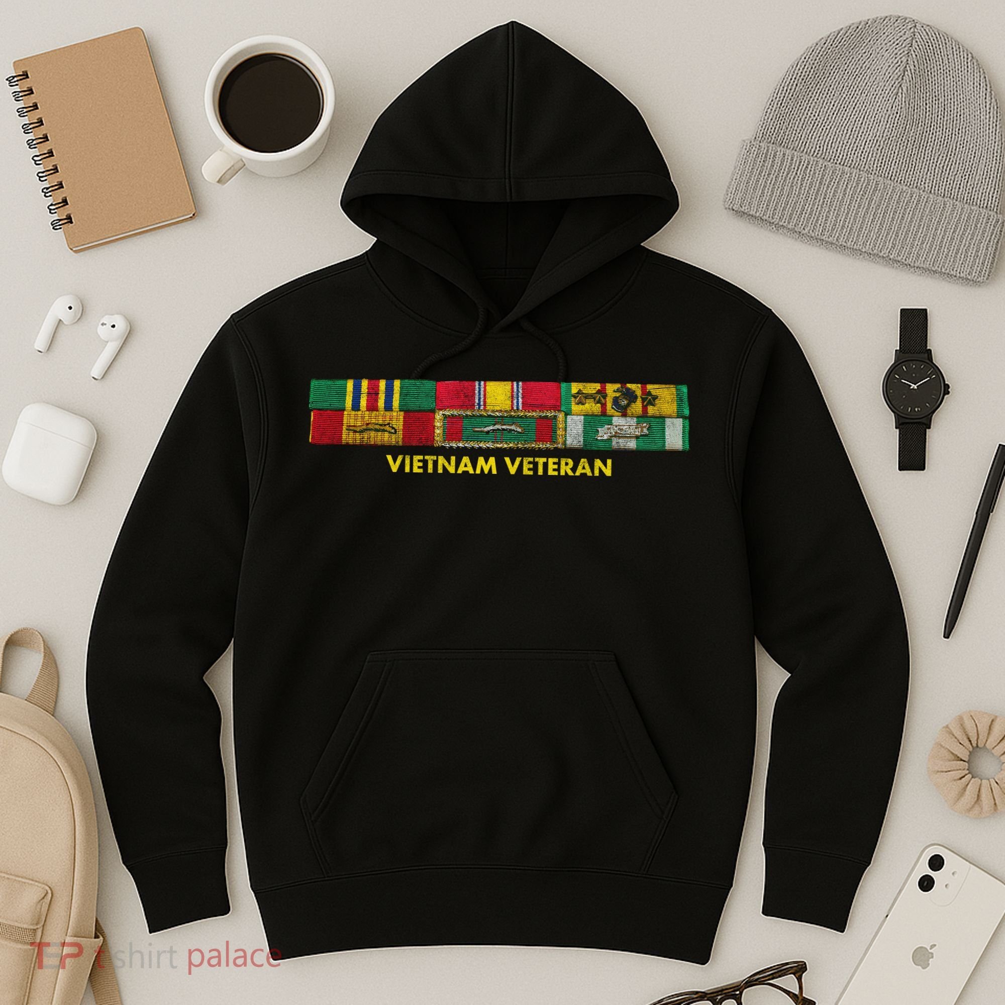 Vietnam Veteran Emblem Hoodie
