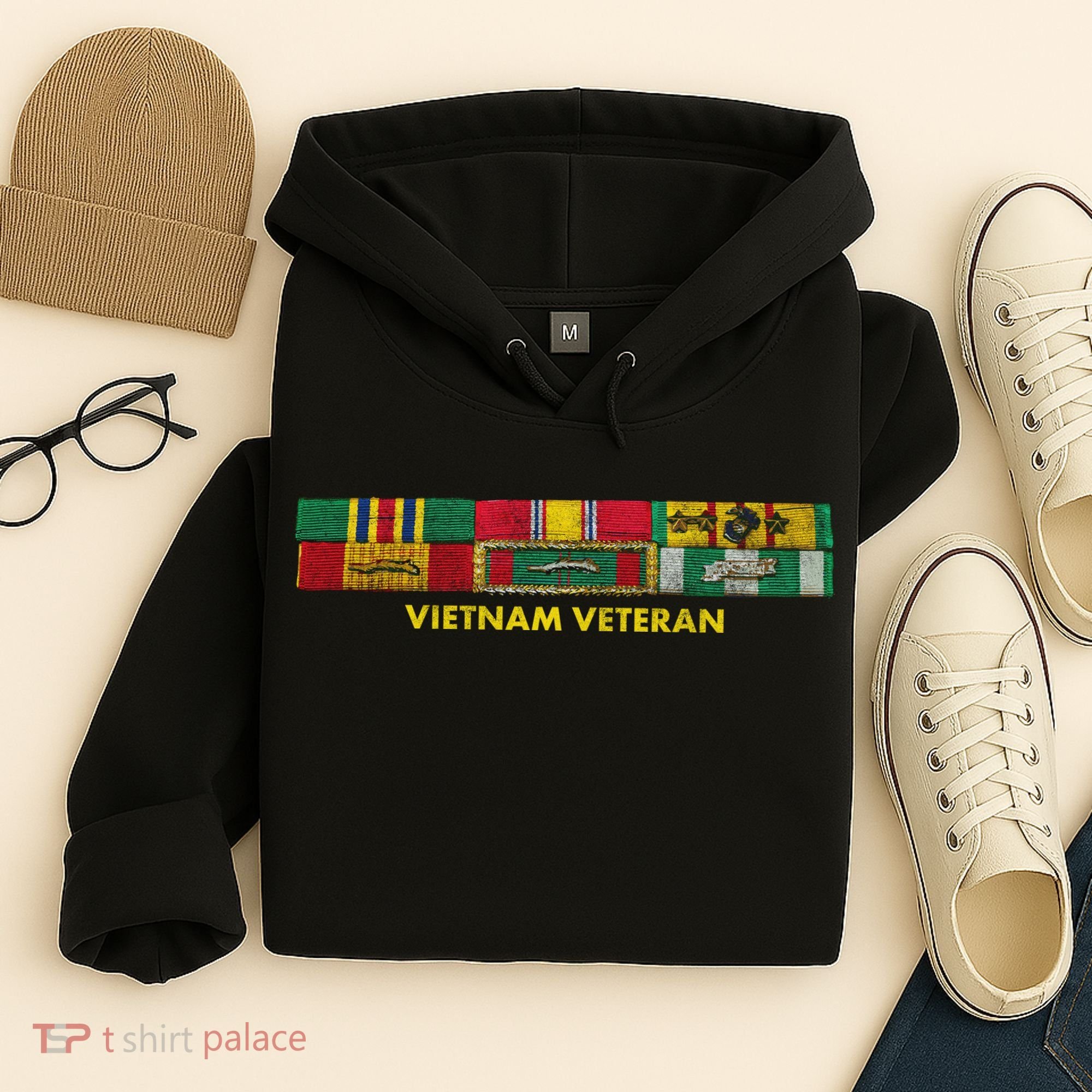 Vietnam Veteran Emblem Hoodie