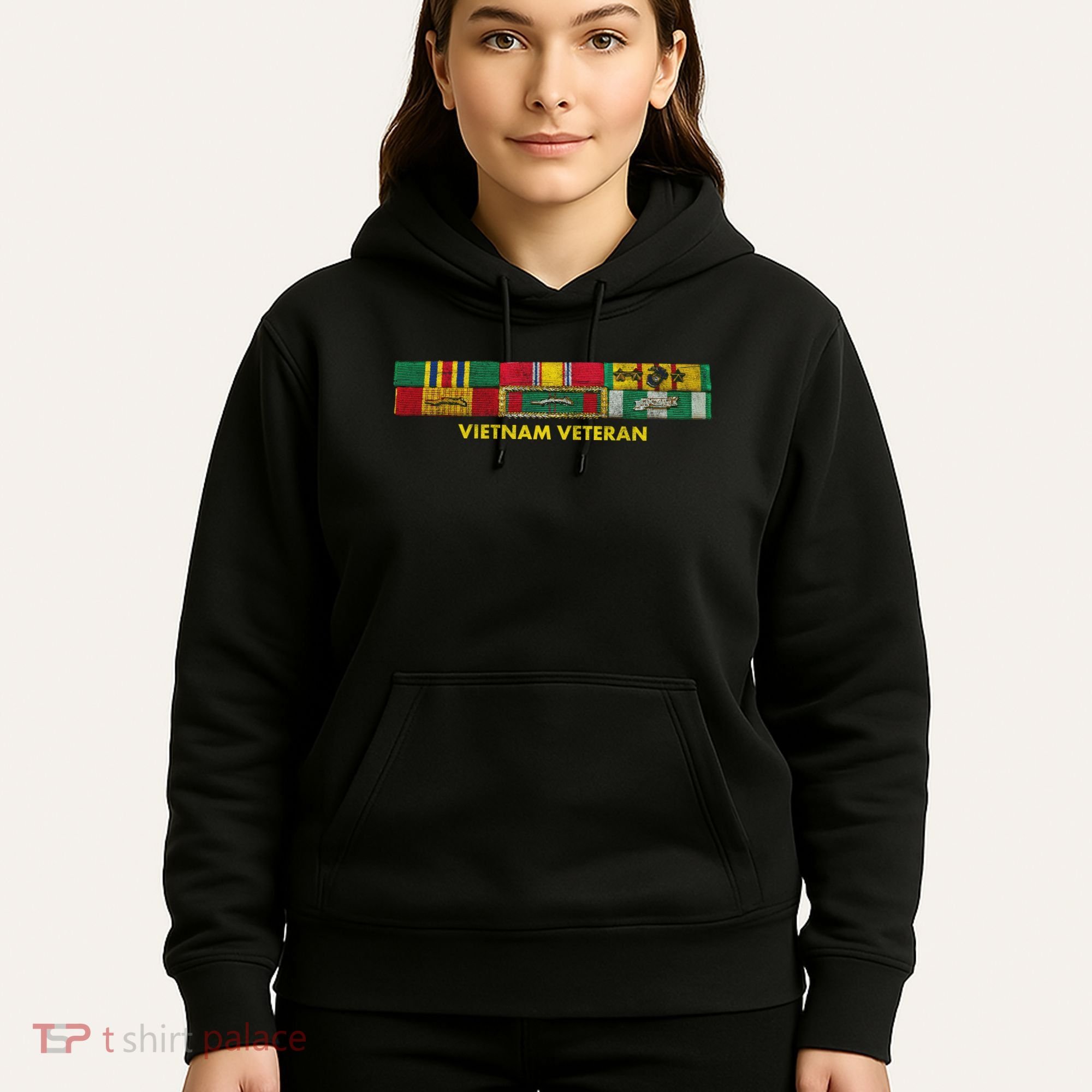Vietnam Veteran Emblem Hoodie