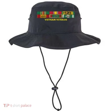Vietnam Veteran Emblem Bucket Hat