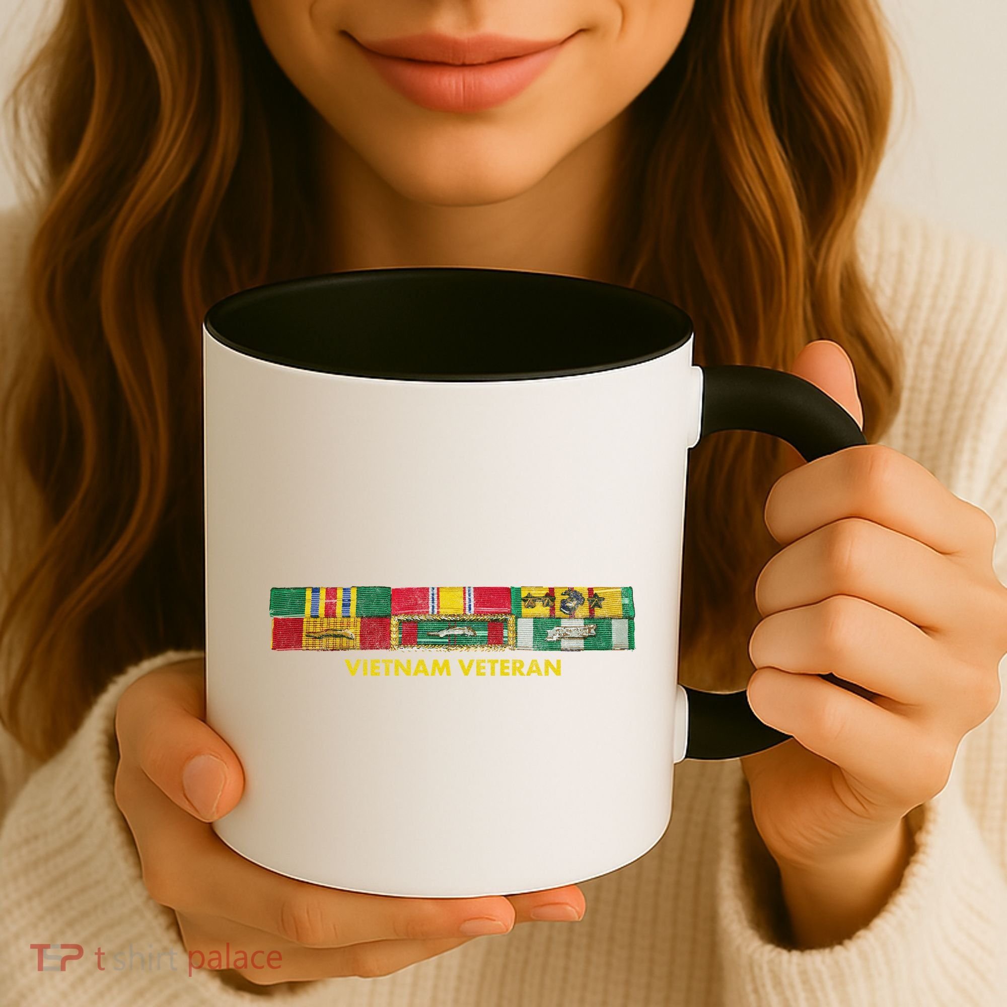 Vietnam Veteran Emblem Coffee Mug