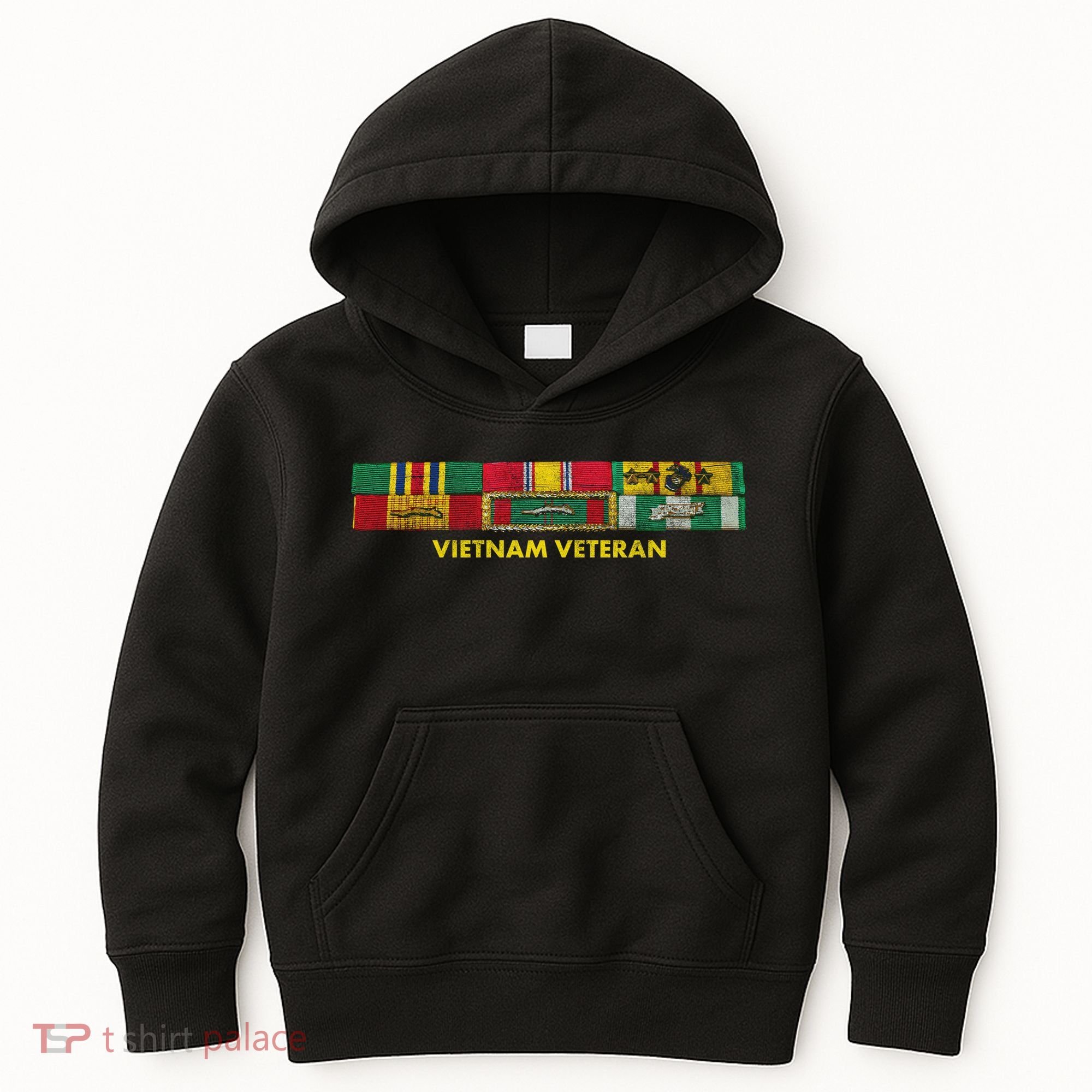Vietnam Veteran Emblem Kids Hoodie