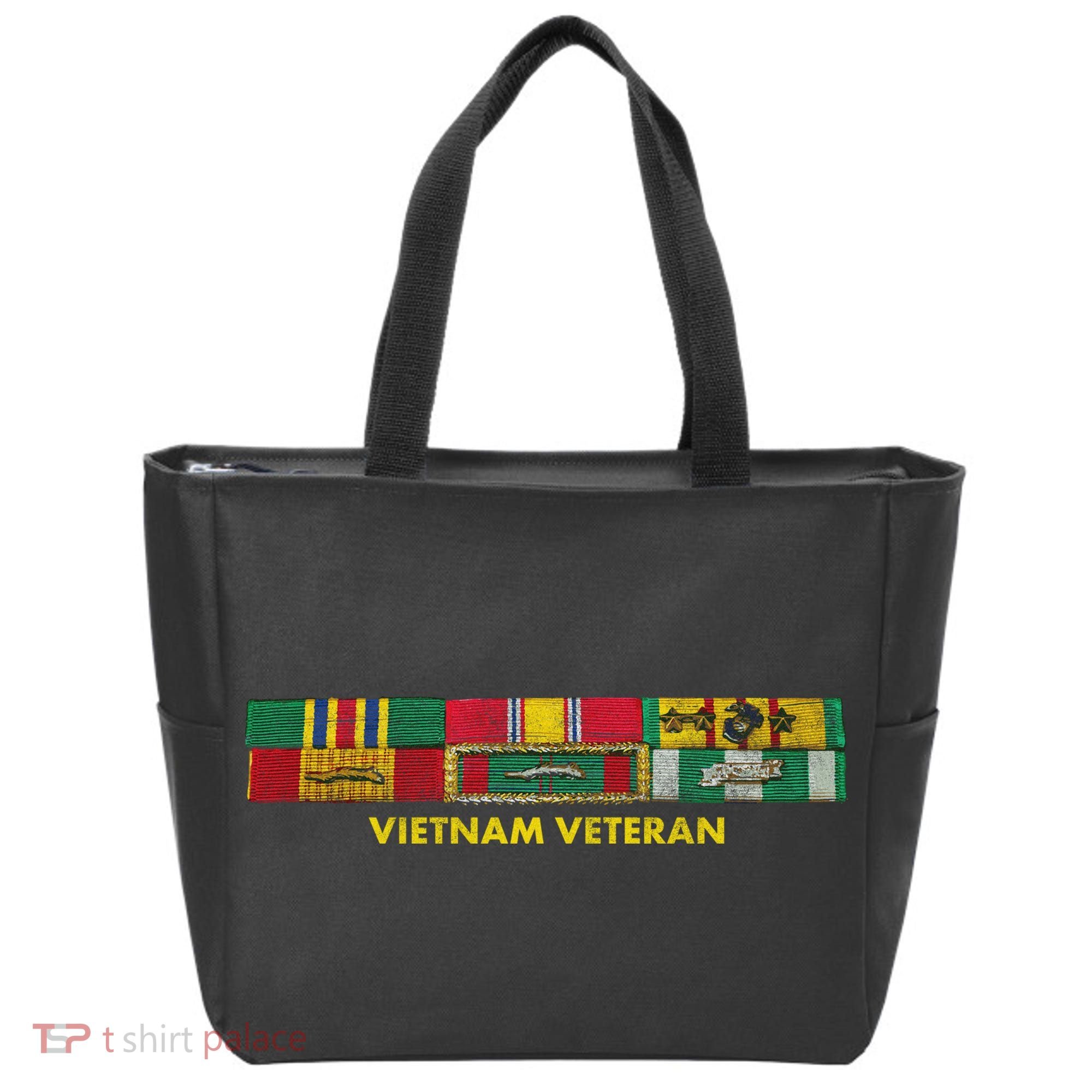 Vietnam Veteran Emblem Tote Bag