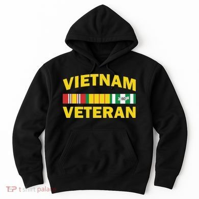 Vietnam Veteran Flag Logo Hoodie