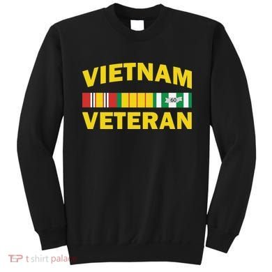 Vietnam Veteran Flag Logo Sweatshirt