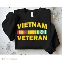 Vietnam Veteran Flag Logo Sweatshirt thumb 2