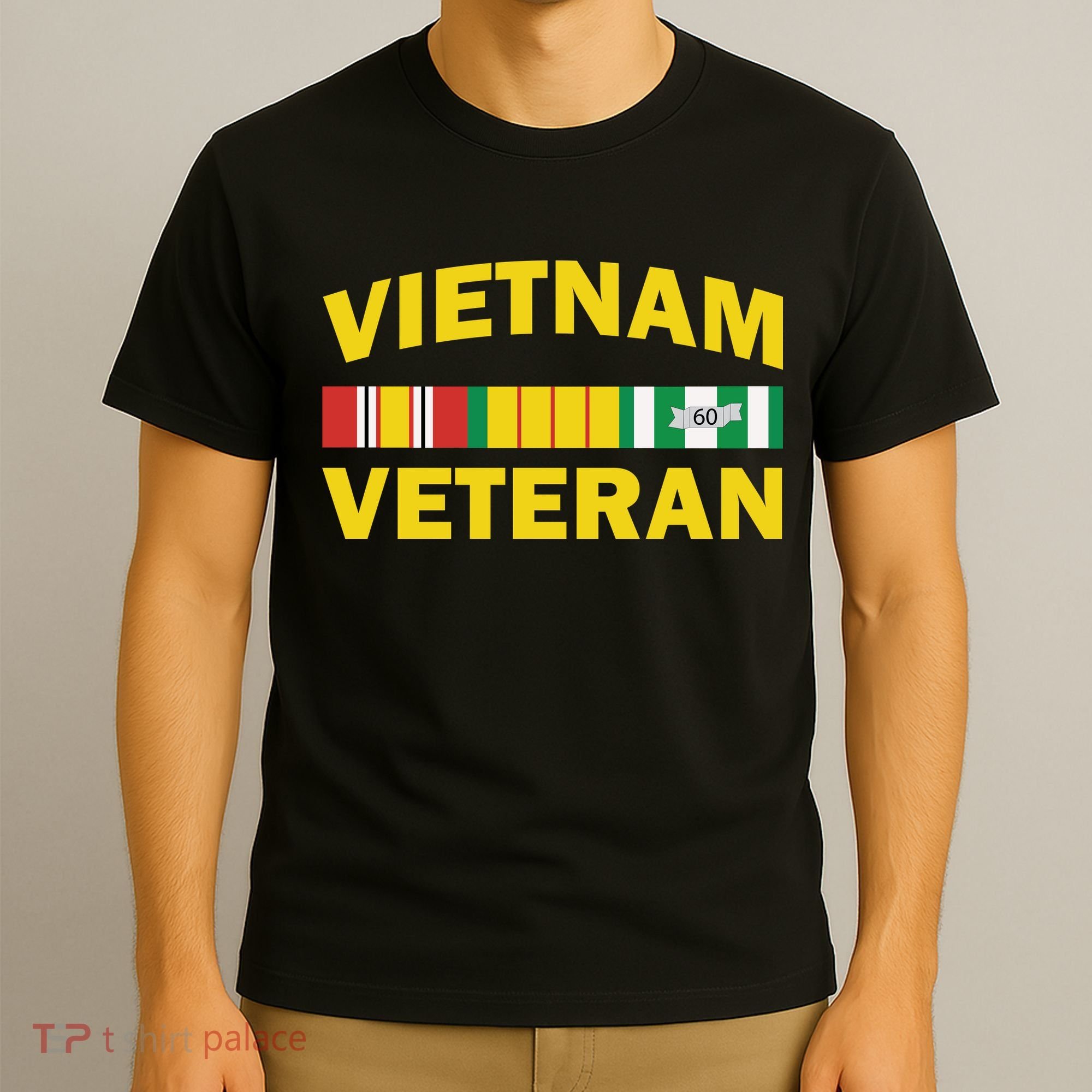 Vietnam Veteran Flag Logo T-Shirt