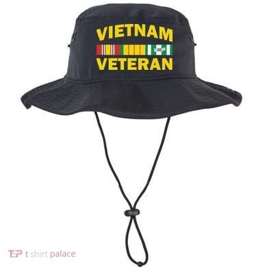 Vietnam Veteran Flag Logo Bucket Hat