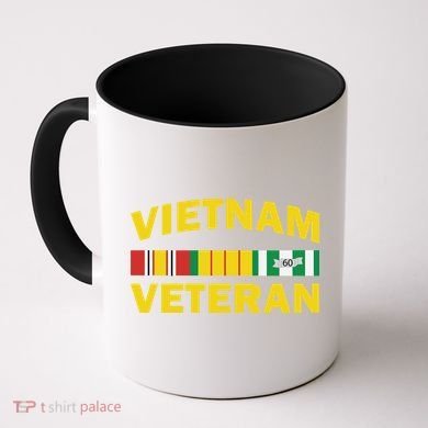 Vietnam Veteran Flag Logo Coffee Mug