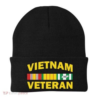 Vietnam Veteran Flag Logo Beanie