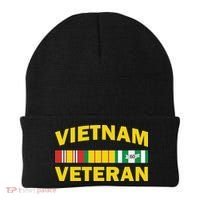 Vietnam Veteran Flag Logo Beanie thumb 0