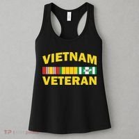 Vietnam Veteran Flag Logo Women's Tank Top thumb 3