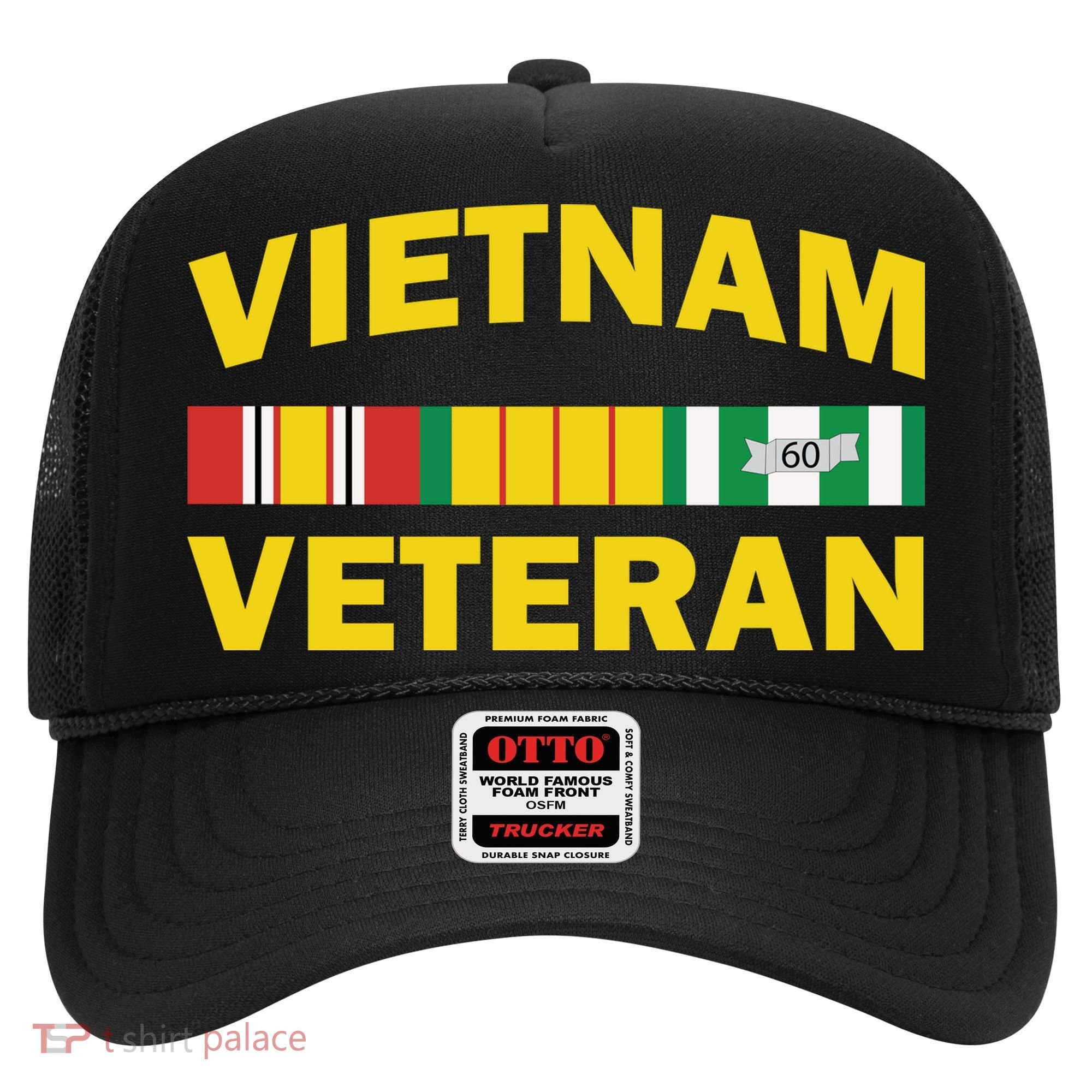 Vietnam Veteran Flag Logo Hat