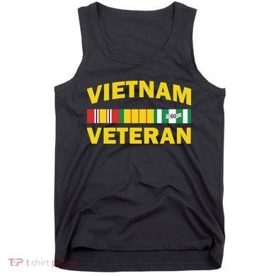 Vietnam Veteran Flag Logo Tank Top