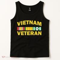 Vietnam Veteran Flag Logo Tank Top thumb 2