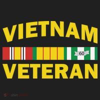 Vietnam Veteran Flag Logo Golf Towel thumb 3