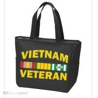 Vietnam Veteran Flag Logo Tote Bag thumb 3