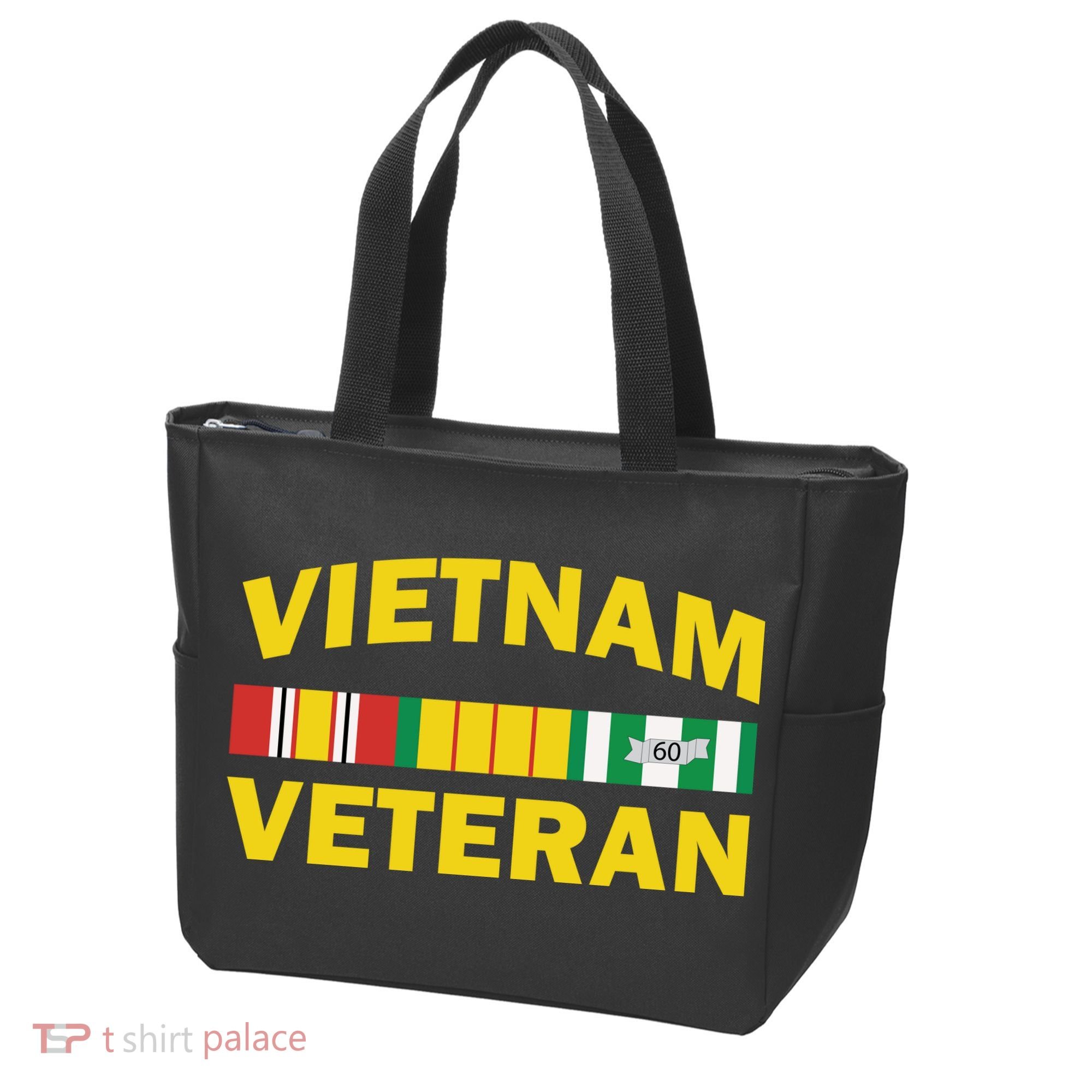 Vietnam Veteran Flag Logo Tote Bag