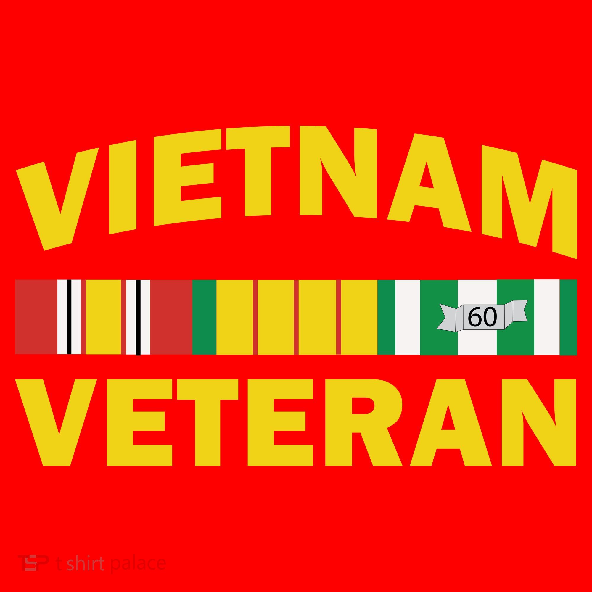 Vietnam Veteran Flag Logo Santa Hat