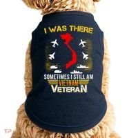Vietnam Veteran I Was There Doggie Tank thumb 0