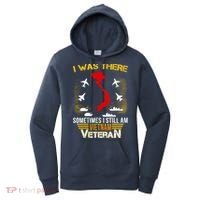 Vietnam Veteran I Was There Women's Hoodie thumb 0