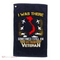 Vietnam Veteran I Was There Golf Towel thumb 0