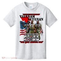 Vietnam Veteran The Best America Had Kids T-Shirt thumb 0