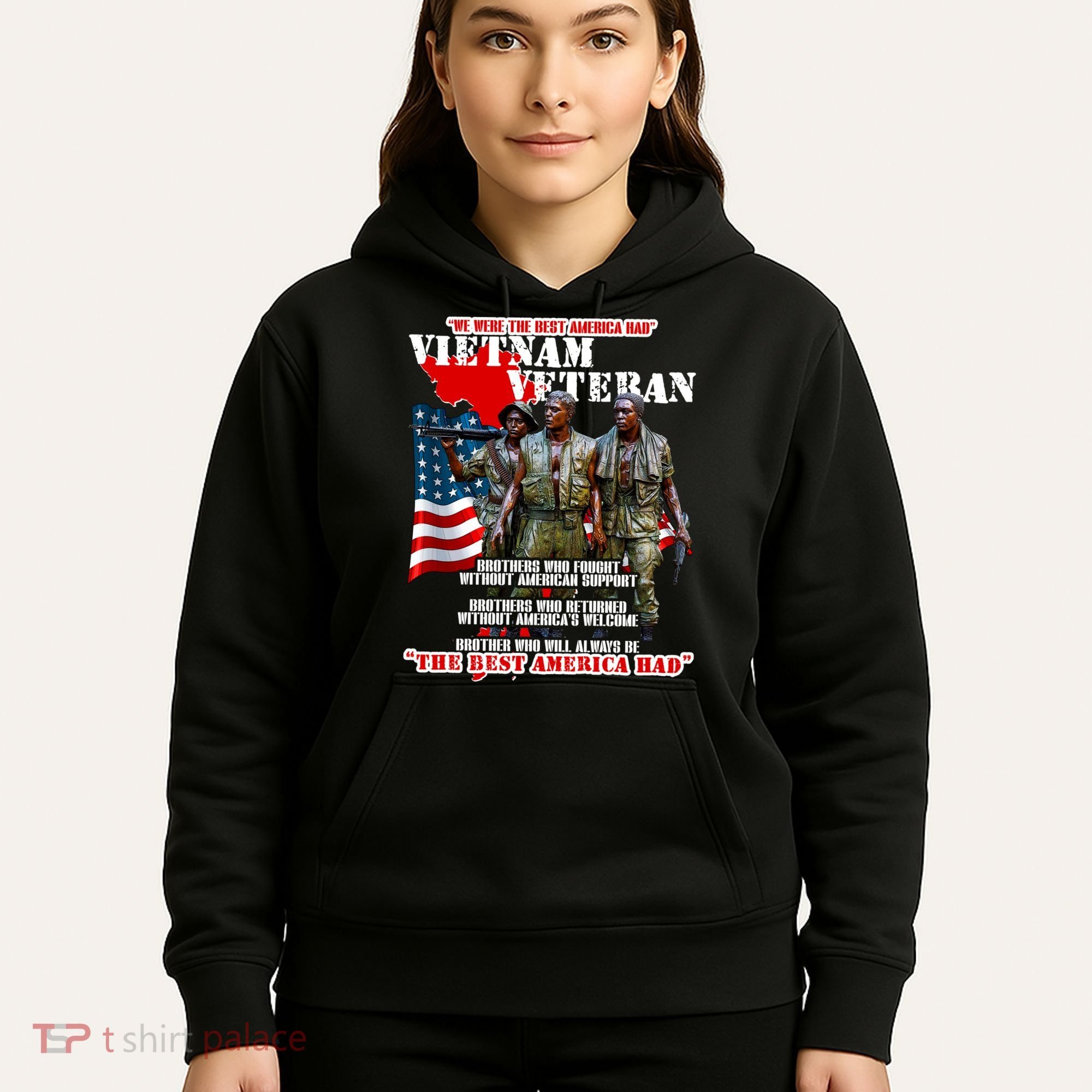 Vietnam Veteran The Best America Had Hoodie