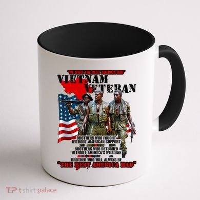 Vietnam Veteran The Best America Had Coffee Mug back
