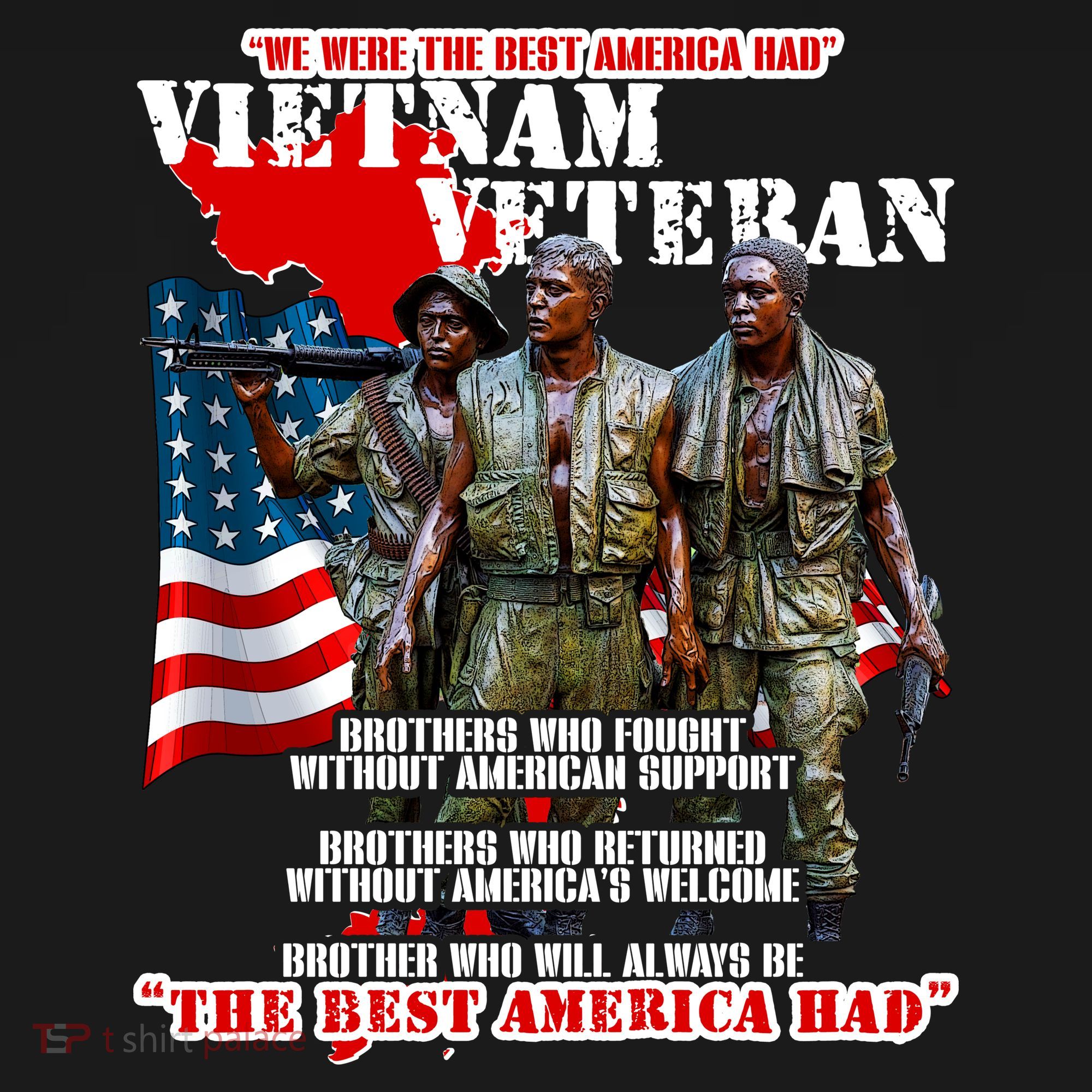 Vietnam Veteran The Best America Had Mousepad