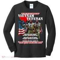 Vietnam Veteran The Best America Had Kids Long Sleeve Shirt thumb 0