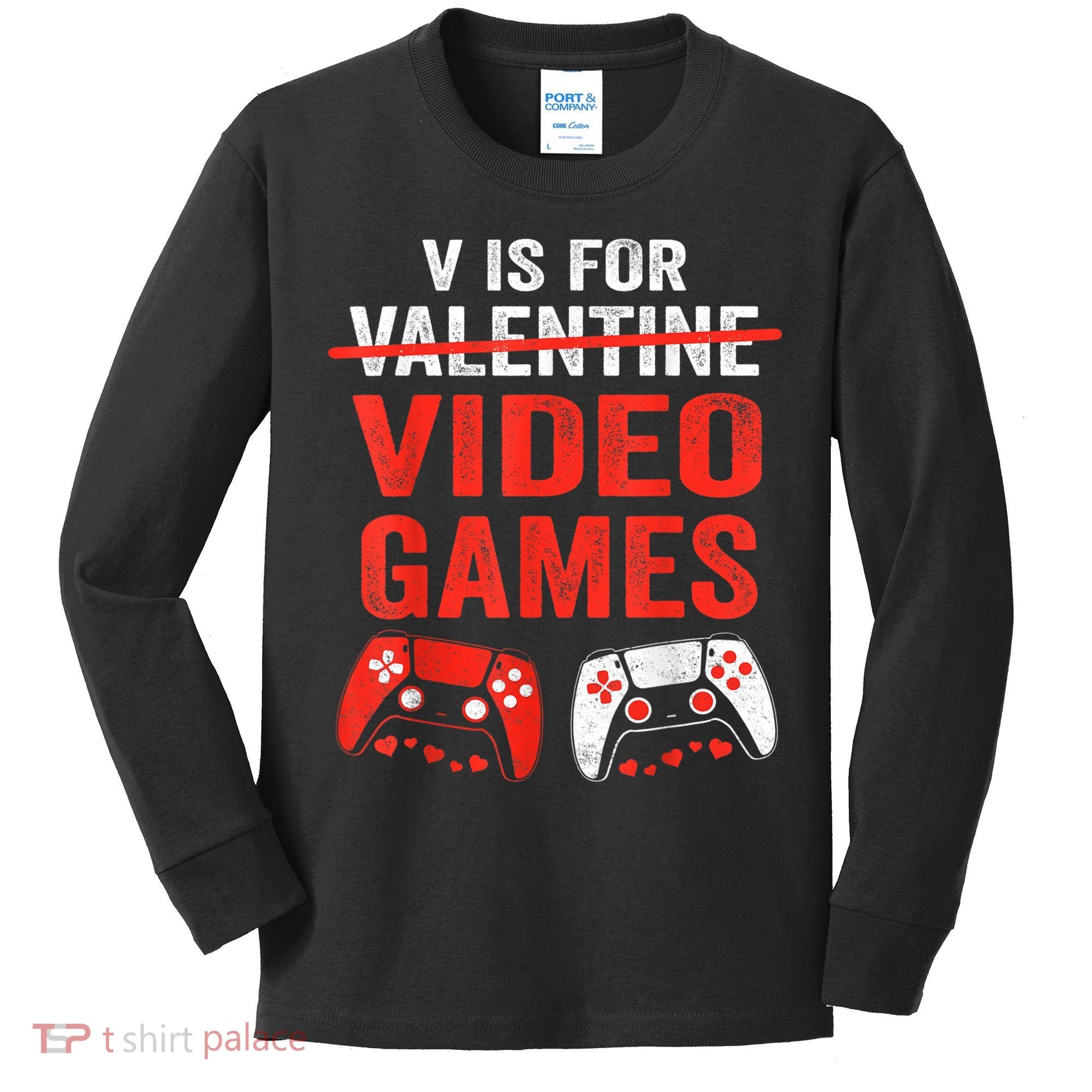 Valentines Day  Kids Long Sleeve Shirt