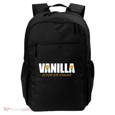 Vanilla Is For Ice Cream Upside Down Pineapple Swinger Theme Great Gift Backpack
