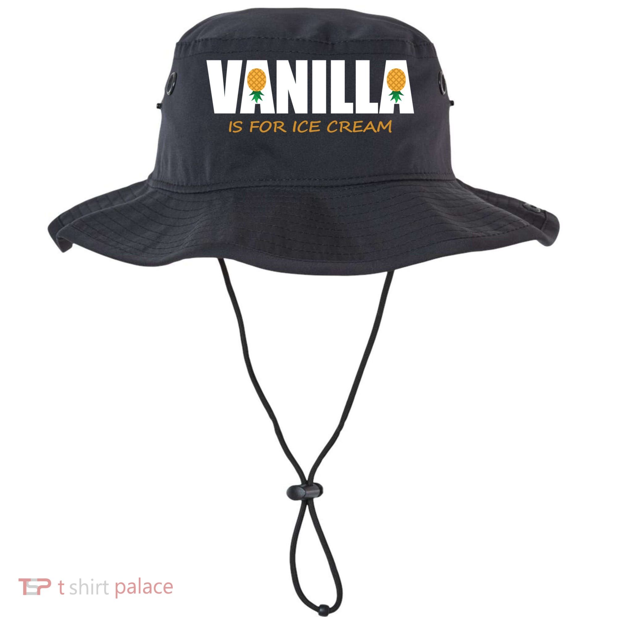 Vanilla Is For Ice Cream Upside Down Pineapple Swinger Theme Great Gift Bucket Hat
