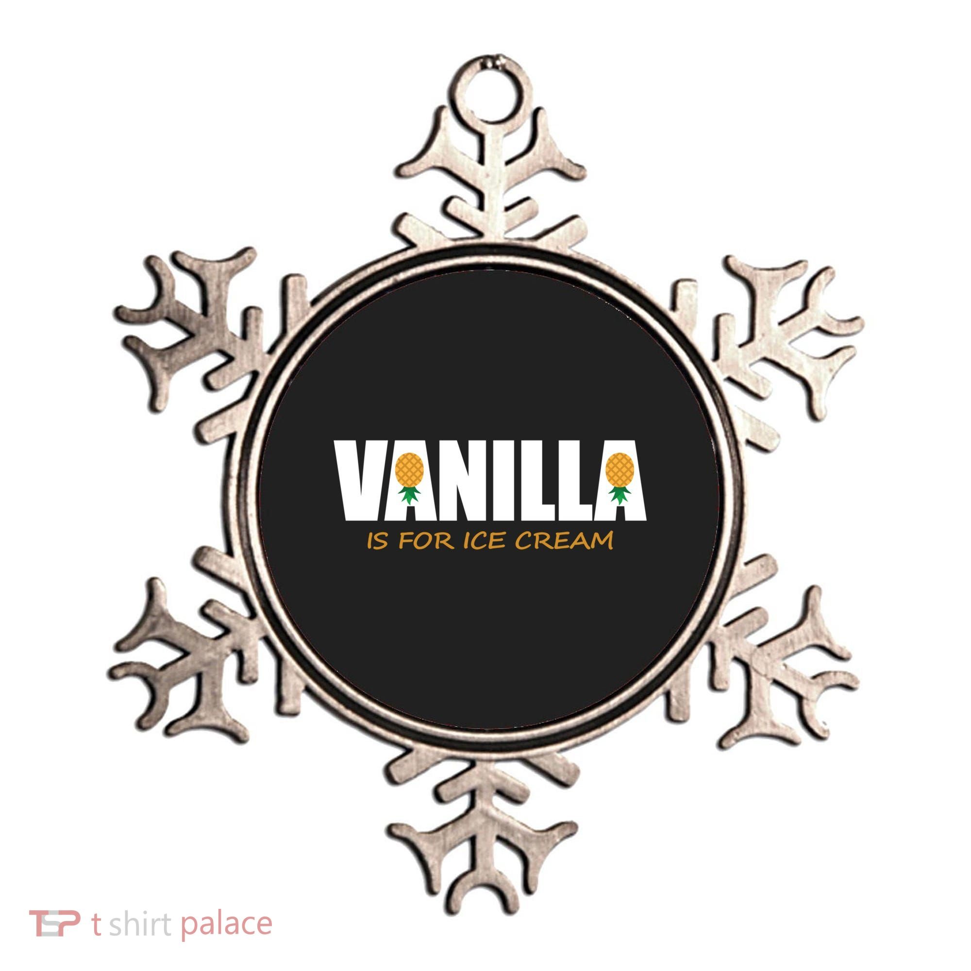 Vanilla Is For Ice Cream Upside Down Pineapple Swinger Theme Great Gift Ornament