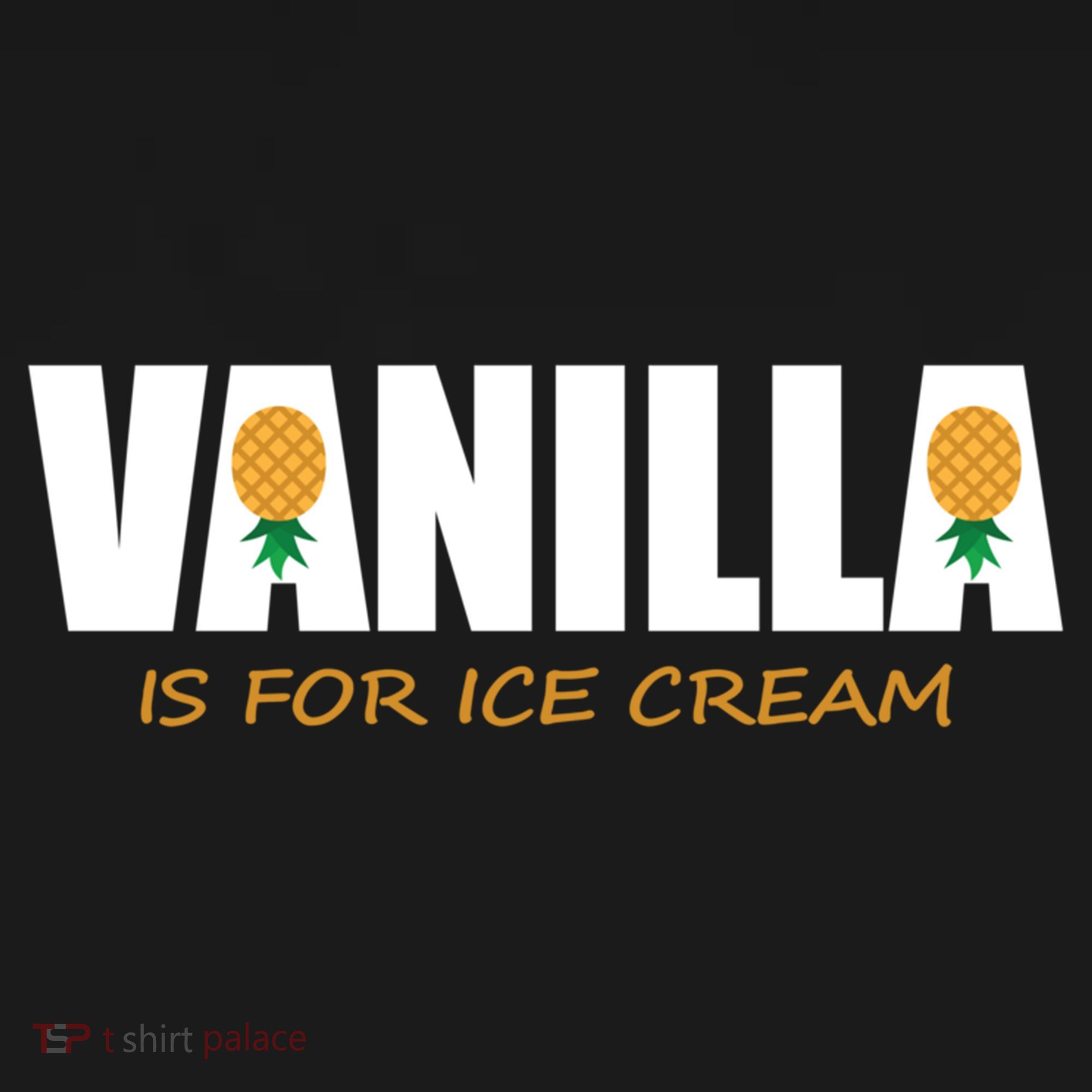 Vanilla Is For Ice Cream Upside Down Pineapple Swinger Theme Great Gift Ornament
