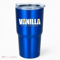 Vanilla Is For Ice Cream Upside Down Pineapple Swinger Theme Great Gift Tumbler thumb 0