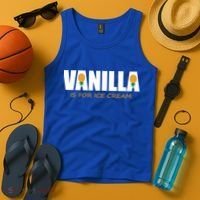 Vanilla Is For Ice Cream Upside Down Pineapple Swinger Theme Great Gift Tank Top thumb 4