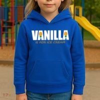 Vanilla Is For Ice Cream Upside Down Pineapple Swinger Theme Great Gift Kids Hoodie thumb 3