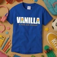 Vanilla Is For Ice Cream Upside Down Pineapple Swinger Theme Great Gift Kids T-Shirt thumb 3