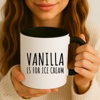 Vanilla Is For Ice Cream Swingers / Freaky Product Cute Gift Coffee Mug thumb 3