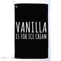 Vanilla Is For Ice Cream Swingers / Freaky Product Cute Gift Golf Towel thumb 0