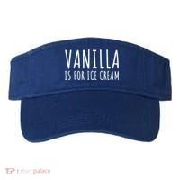 Vanilla Is For Ice Cream Swingers / Freaky Product Cute Gift Visor thumb 0