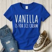 Vanilla Is For Ice Cream Swingers / Freaky Product Cute Gift Women's T-Shirt thumb 3