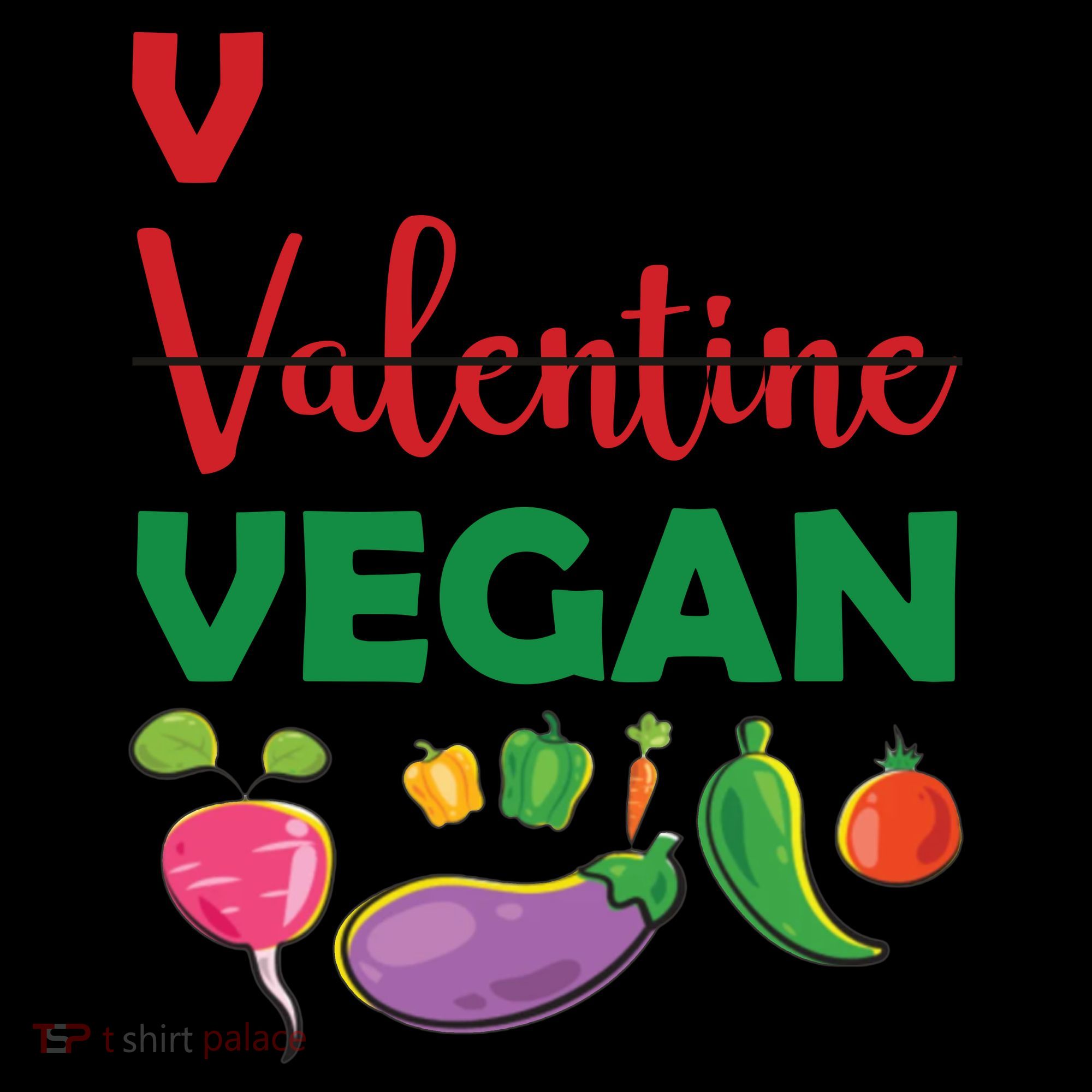 V Is For Vegan Funny Valentines Day Coffee Mug
