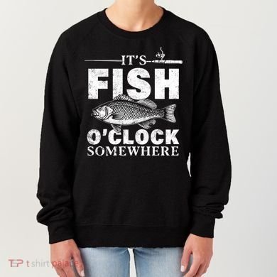 Vintage It's Fish O'Clock Somewhere Women's Sweatshirt